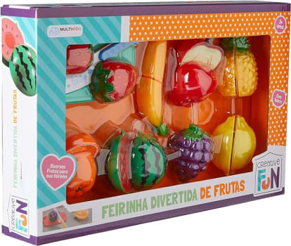 Creative Fun Feirinha Divertida Frutas Multikids - BR1112