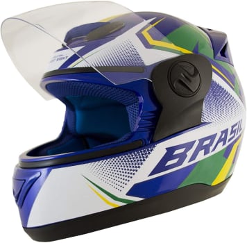 Capacete Pro Tork Evolution G6 Brasil 2019 56 Azul/Branco