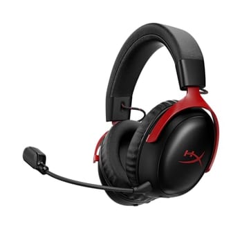 HyperX Cloud III S Wireless - Gaming Headset (Black-Red)