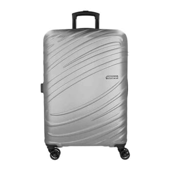 American Tourister Mala de Viagem Tesa 4.0 Prata Média