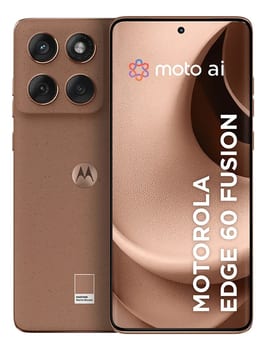Smartphone Motorola Edge 60 Fusion 5G - 256GB 24GB (8GB RAM+16GB Ram Boost), Tela Quad-Curve moto AI 50MP Sony Camera ultrarresistencia militar IP68 +