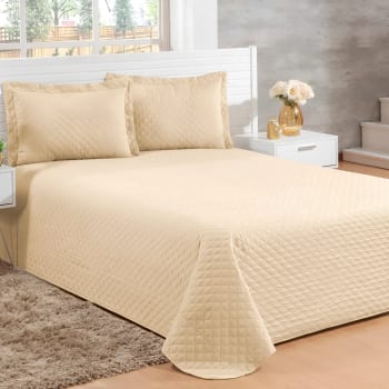 Kit Cobre Leito Veneza Casal Padrão Cama Box Varias Cores
