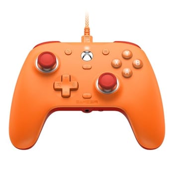 GameSir G7 SE Controle com Fio para PC, Xbox One, Xbox Series X|S, Gamepad para Jogos Plug and Play (Laranja)