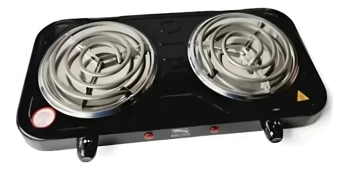 Fogão cooktop - Relinx 2 Bocas cor preto - 2 queimadores