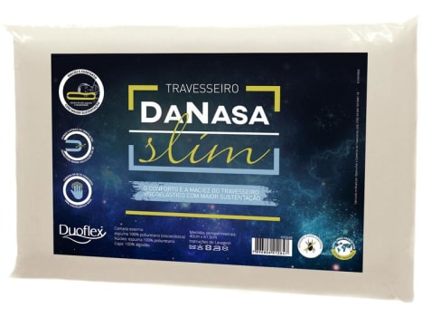 Travesseiro Nasa Duoflex Plano DaNasa Slim - Travesseiros - Magazine Ofertaesperta