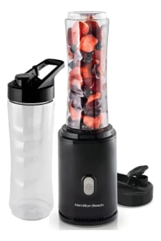 Liquidificador Individual Hamilton Beach Portátil com 2 Garrafas de 600ml e Tritan Livre de BPA