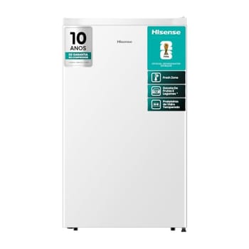 Frigobar Hisense 115 Litros Porta Reversível Branco 1 Porta RR157NW3A (220, Volts)