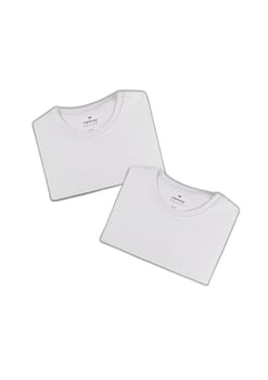 Kit 2 Camisetas Hering Básicas Femininas, Branco, Tamanho P
