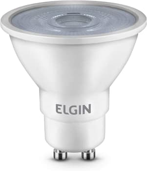 Lampada Dicroica Led Mr16 6w 6500k Bivolt Gu10 420lm 25.000h Elgin