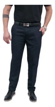 Calça De Alfaiataria Social Slim Micro Sport Fino Premium - R$ 65,9