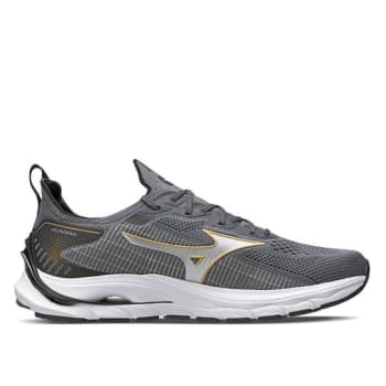 Tênis Mizuno Wave Mirai 5 Masculino - Chumbo