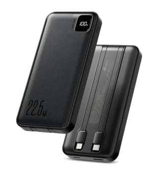 Power Bank 10000 mah Turbo 22.5w Carregador Portátil Display Digital Usb C Universal iPhone Samsung Xiaomi Motorola Audiophile