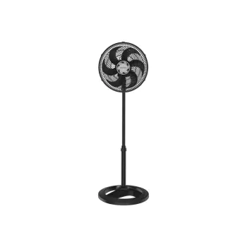 Ventilador De Coluna 30cm Premium Turbo 6 Pás Voc6p Ventisol Cor da estrutura Preto Cor das pás Preto 110V