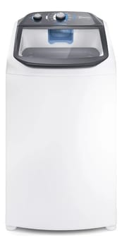 Máquina De Lavar Electrolux Efficient 13kg Auto Cesto Inox Branco