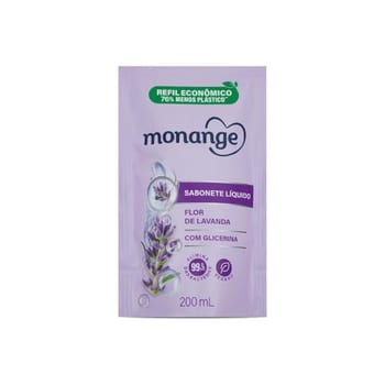 Coty Refil Sabonete Líquido Monange Flor De Lavanda 200Ml