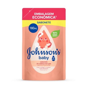 Johnson's Sabonete Líquido Infantil, 180 ml