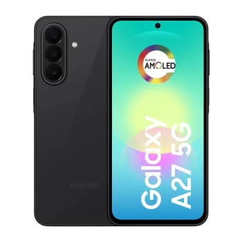 Smartphone Samsung Galaxy A27 5G 128GB 6GB, Super Amoled 6.7'', Câmera Tripla 50MP Selfie 12MP, 5000 mAh, Ip67, NFC, Dual Sim, Recursos IA - Preto
