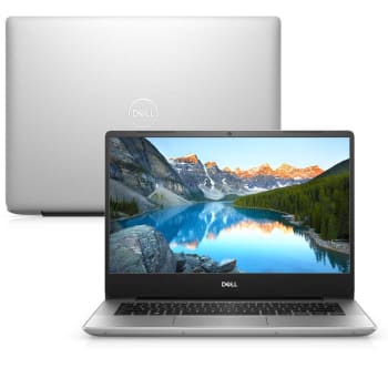 Notebook Dell Inspiron I14-5480-m10s 8ª Geração Intel Core I5 8gb 1tb Placa De Vídeo Fhd 14" Windows 10 Prata Mcafee