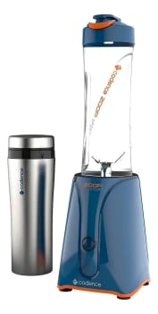 Liquidificador portátil Cadence Zoop Sport BLD750 500 mL azul com jarra de plástico