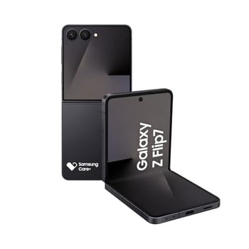 Samsung Galaxy Z Flip7 5G 512GB 12GB RAM, Câm. Dupla 50MP, Galaxy AI - Jetblack