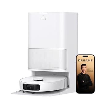 Dreame D20 Ultra Aspirador robô e Mopa, Sucção 13.000Pa, esvaziamento automático, limpeza automática da mopa, elevação da mopa, detecção ultrassônica