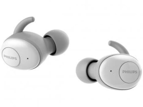 Fone de Ouvido Bluetooth Philips Upbeat - SHB2505WT/00 Intra-auricular com Microfone Branco - Magazine Ofertaesperta