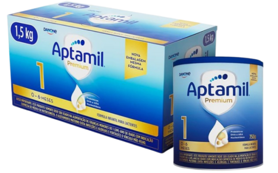 Fórmula Infantil: Aptabox Aptamil Premium 1 15 kg - 0-6 meses