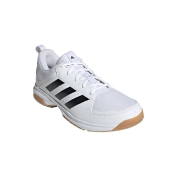 Tênis Adidas Indoor Ligra 7 Masculino - Branco+Preto