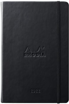 Agenda Webplanner Rhodia 2022 Capa Preta