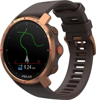 Smartwatch Multiesportivo com GPS Frequência Cardíaca no Pulso Bateria de Longa Duração Polar Grit X Pro