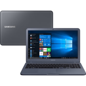 Notebook Samsung Expert X50 8ª Intel Core I7 8GB (Geforce MX110 com 2GB) 1TB HD LED 15,6" Cinza