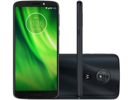 [2 cores]  Smartphone Motorola Moto G6 Play 32GB Indigo - 4G 3GB RAM Tela 5,7” Câm. 13MP + Câm. Selfie 8MP 