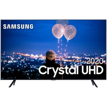 Smart TV 65" Samsung 65TU8000 Ultra HD 4k 3 HDMI 2 USB Wi-Fi Processador Crystal UHD