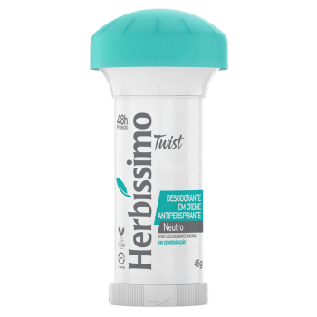 2 Unidades — Herbissimo Des Creme Twist Neutro 45g