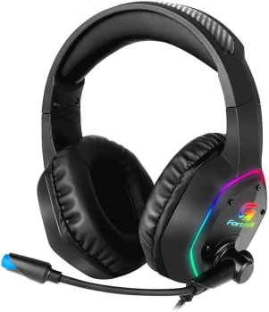 Headset Gamer RGB Blackfire Preto FORTREK