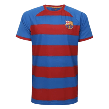 Camisa Barcelona 15/16 Torcedor Masculina - Azul+Vermelho