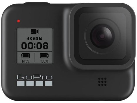 GoPro Hero 8 Black 12MP 4K60 Wi-Fi Bluetooth GPS - à Prova de Água - Magazine Ofertaesperta