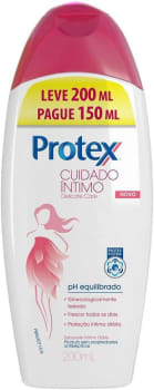 2 Unidades — Sabonete Íntimo Líquido Protex Cuidado Íntimo Delicate Care 200Ml