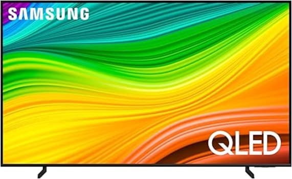 Samsung Smart Big TV 75" QLED 4K 75Q60D 2024, Tecnologia de Pontos Quânticos, Design AirSlim