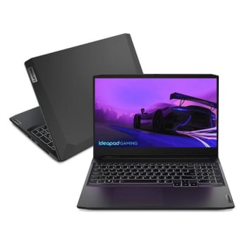 Notebook Gamer Lenovo Gaming 3i Intel Core i5-11300H, 8GB RAM, GeForce GTX 1650, SSD 512GB, 15.6 Full HD, Windows 11, Preto - 82MG0009BR - Notebook - Magazine Ofertaesperta