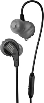 Fone de Ouvido Esportivo JBL Endurance Run 2 com Microfone Resistente a Água - JBLENDURRUN2BLK