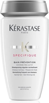 Kérastase Shampoo Specifique Bain Prevention, Para Cabelos com Queda, Couro Cabeludo Sensível, 250ml