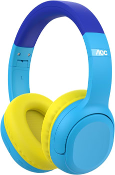 AOC - Headphone Bluetooth Luccas Neto Aventureiro LN001BL/00, Com Adesivos Para Personalizar (Disponível Em 2 Cores)