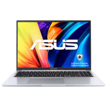 Notebook Asus Vivobook 15 i3-1220P 4GB SSD 256GB Intel UHD Graphics Tela 15.6” FHD W11 - X1502ZA-EJ1764