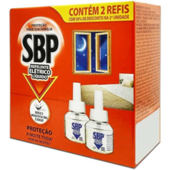 Repelente Elétrico Líquido SBP 45 Noites 50% 2ª Unidade 35ml