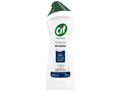 Desengordurante Cif Cremoso Original - Limpeza Milagrosa 250ml - Desengordurante - Magazine Ofertaesperta