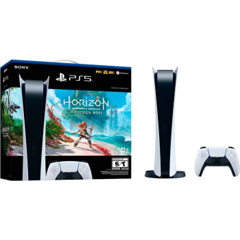 Console Sony Playstation 5 Edição Digital + Horizon Forbidden West