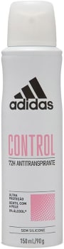 3 Unidades — Desodorante Aerossol Control Feminino Adidas - 150ml