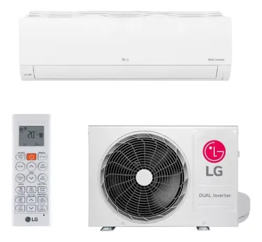 Ar Condicionado Split Hi Wall LG Dual Inverter Compact 9.000 Btus Frio 220v R-32