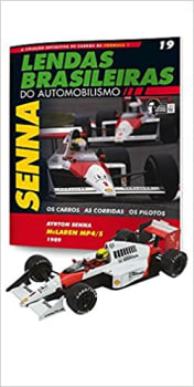 Mclaren Honda Mp4/5. Ayrton Senna - Lendas Brasileiras do Automonilismo